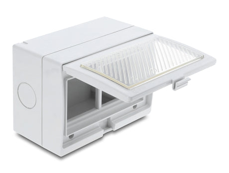 Delock Easy 45 Aufputzgehäuse IP55 wasserfest 4 Port - Ansicht 2