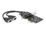 Delock PCI Express x1 Karte zu 2 x Seriell RS-422/485 mit 15 kV ESD Schutz