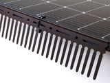 Delock Klammer klein für Tierabwehr Barriere / Taubenabwehr für Photovoltaic Solarmodule Kunststoff