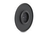 Delock Silikon Kabeldurchführung rund Ø 65 mm zur Wandmontage / Tischmontage weiß / schwarz