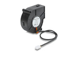 Delock Radiallüfter / Lüftergebläse 12 V DC 75 x 75 x 30 mm mit 3-Pin Lüfteranschluss, schwarz