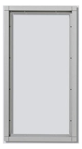 SIEDLE Rahmen-Türstation 8f UP si alu KR 611-4/2-0 SM 431x231x38mm