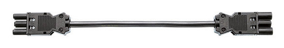 BACHMANN Verbindungskabel 3p H05VV-F sw 375.055 1,5qmm L3000mm