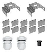 ESYLUX Befestigungsset si ST L130mm OLIVIA-2 CLIPS CABLE GLANDS SET B80mm