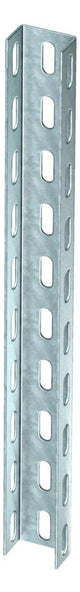 BETTERMANN U-Profilschiene ST D2mm US 3-Serie US 3 300 FS 3000x50x30mm