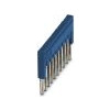 PHOENIX Querverbinder 10p bl steckb isol FBS 10-3,5 BU 17,5A m.Berühr.schutz