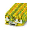 PHOENIX Schutzleiter-Reihenklemme gn/ge PT 10-TWIN-PE 0,5-16qmm 1Etage TS35
