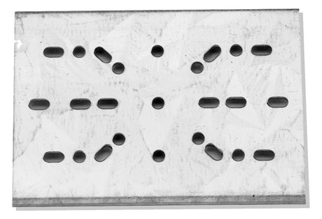 WALRAVEN Fixierplättchen BISMAT 70x52x1 sverz., Zubehör zu BISMAT Schiene