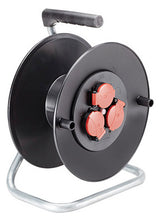 BACHMANN Kabeltrommel Kst o.Kabel 396.183 3xSteckdosen Tragerahm