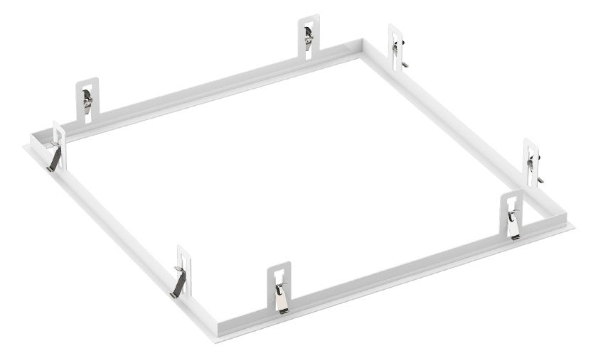 RZB Einbaurahmen ws Alu L649mm B649mm Parledo 981942.002 H2mm