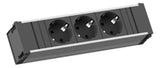 BACHMANN Steckdosenleiste 3f sw 0,2m 35° CONI 333.1007 IP20 1,5qmm