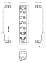 SIEMENS Digital I/O-Modul DC 20,4-28,8V 6ES7141-5AF00-0BA0 8Eing Federzug