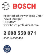 BOSCH-EW Steckschlüsseleinsatz SW13mm 2608550071 6,4mm(1/4)