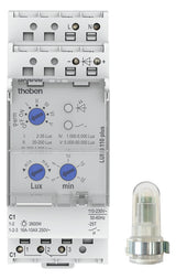 THEBEN Dämmerungsschalter REG 1W 2600W LUNA 110 plus AL 1200s/ein 1200s/aus
