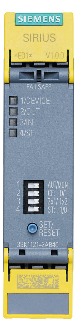 SIEMENS NOT-AUS Schaltgerät Grundgerät 3SK1121-2AB40 ein/zweikanal