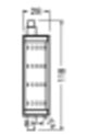 LEDVANCE LED-Röhrenlampe R7s 13W 2700K E LED Line 118 100 300° P 13W 827 R7s ws