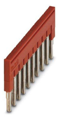 PHOENIX Querverbinder 10p rt steckb isol FBS 10-5 24A m.Berühr.schutz