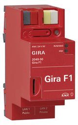 GIRA Datenschnittstelle REG 2TE KNX Eth F1 204900 LED