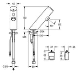 Franke Elek.Standarm., F3, o.Mischung 6l, Batterie | 2030033385