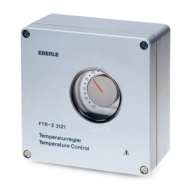 EBERLE Raumthermostat 230V 16A Wechsler FTR-E 3121 IP65 Bimetall