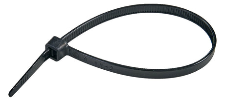 HAUPA Kabelbinder L370mm sw 7,5xx370mm 263030 UVstab -40-145°C KstZunge/Nase