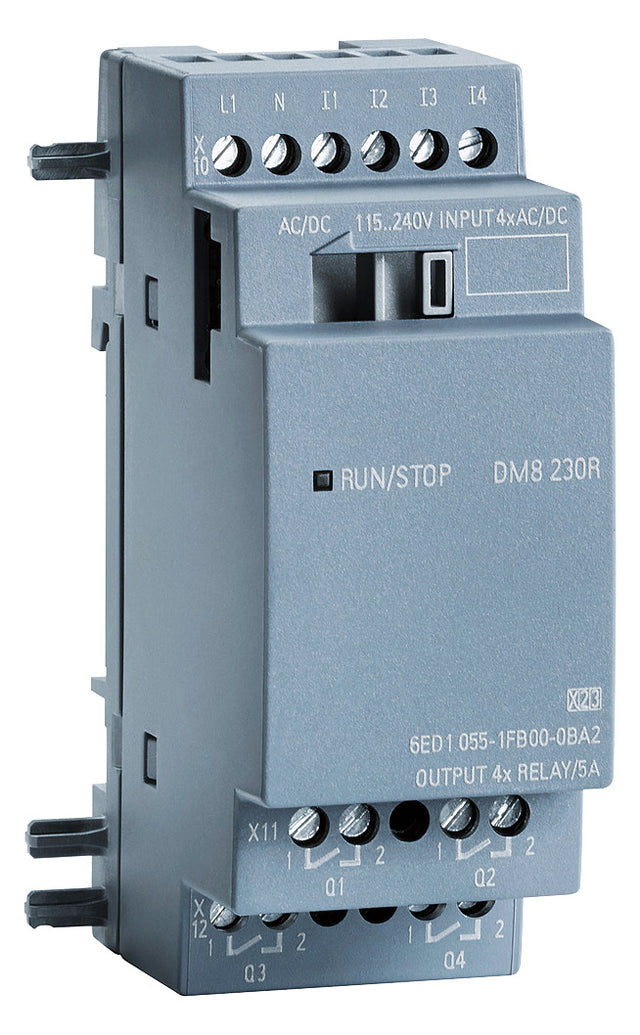 SIEMENS SPS-Digitales E/A-Modul 4Eing 5A LOGO! 6AG1055-1FB00-7BA2 4Ausg UC