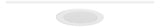 RZB LED-Einbaustrahler 7,7W Konv 1LED ws TOLEDO FLAT 901452.002 3000K ws 780lm