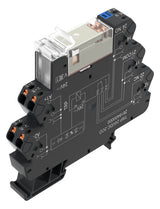 WEIDMÜLLER Schaltrelais 2W IP20 TRP 24VDC 2CO 12,8x89,4x87,8mm