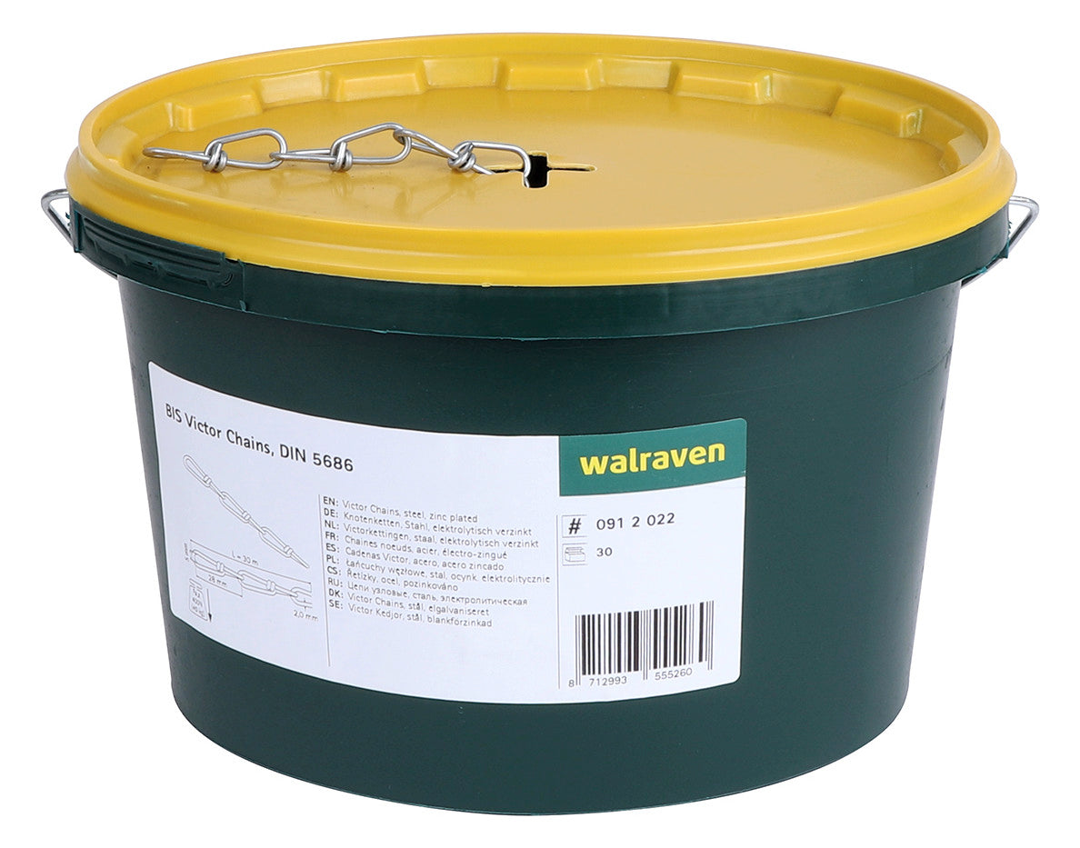 WALRAVEN Knotenkette 2x28mm ST g/vz 400N 0912022