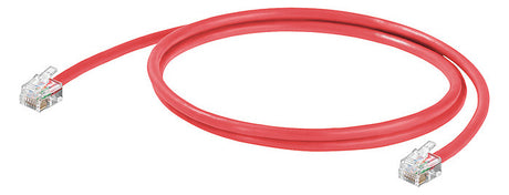 WEIDMÜLLER Patchkabel IP20 0,3m rt RJ12 IE-C5GO6LR0003F40F40-X-K6KV RJ12 24qmm