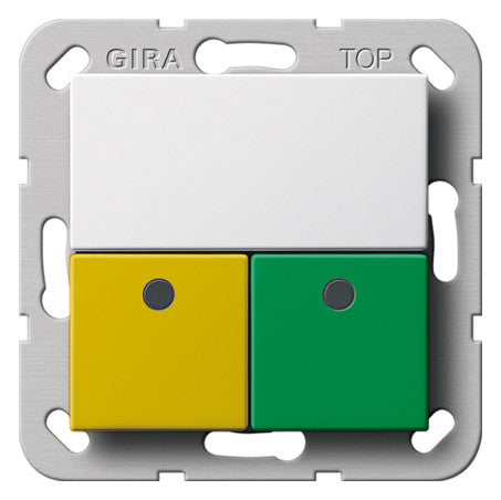 GIRA Klinik Dienstzimmermodul rws glz System 55 291503 Bus Einz.Ruf