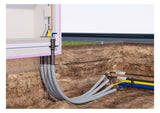 Hauff MSH Bauherrenpaket Basic ohne Keller/ Reihe/ mit 6 mtr. Schlauch | 3030300163