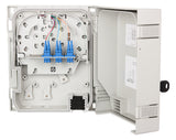 METZ CONNECT LWL-Anschlussdose 6xLC-D AP 1503597406-F gr ger Wickelvorrat
