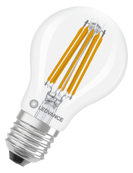 LEDVANCE LED-Lampe FM E27 A75 5W 2700K A LED Clas A 75 Filament DIM EEC A S ws