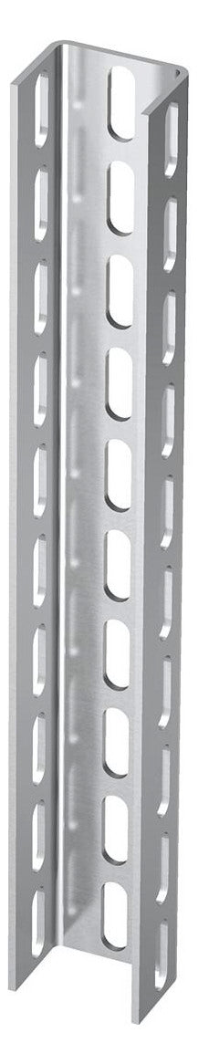 BETTERMANN U-Profilschiene edst D4mm US 7-Serie US 7 600 A2 6000x70x50mm