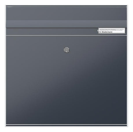 SIEDLE Briefkastenmodul anthgr BKM 611-4/4-0 AG 399x399x123mm