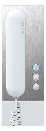 SIEDLE Haustelefon Bus AP ws Rufabschalt BTS 850-02 E/W 106x201x46mm