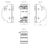 SIEMENS SPS-Digitales E/A-Modul 4Eing 5A LOGO! 6ED1055-1HB00-0BA2 4Ausg UC 24V
