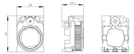 SIEMENS Hilfsschalterblock Frontbef 3SU1500-0AA10-0AA0