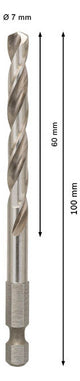 BOSCH-EW Zentrierbohrer  7,15x100mm 2609390592