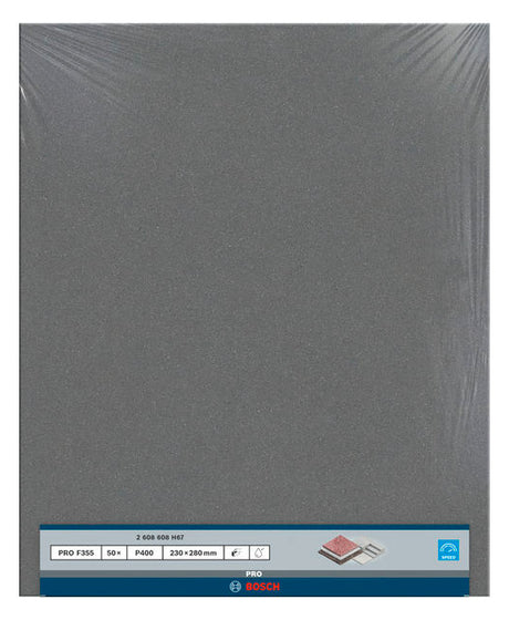 BOSCH-EW Schleifpapier K400 Papier 2608608H67 wasserf 280x230mm