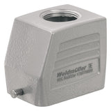 WEIDMÜLLER Tüllengehäuse Längsbügel alu HDC 06B TOLU 1M20G IP66 75x52x43mm oben