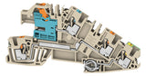 WEIDMÜLLER Installationsklemme 24A 3pot AITB 2.5 BB NDT-L-PE DL 0,5-4qmm bg