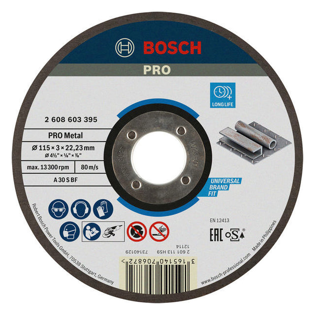 BOSCH-EW Trennscheibe 115x3mm f.Metall 2608603395