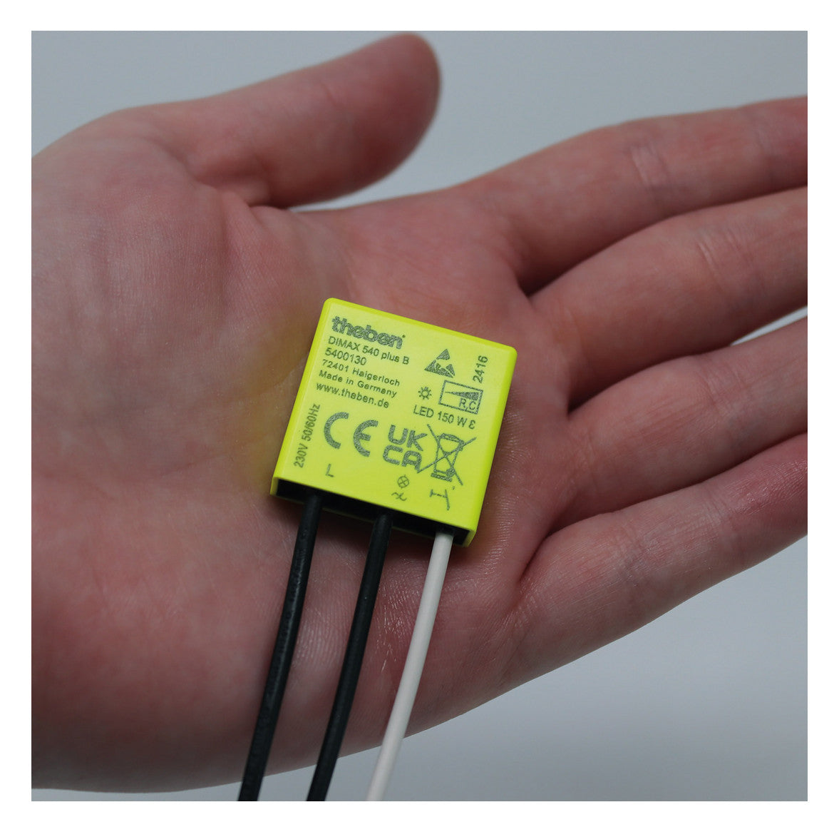 THEBEN Fernschaltdimmer ohmsch 0-150W UP DIMAX 540 plus B Lichtwertspeicher
