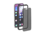Delock Schutzfolie für iPhone 16 Pro mit Sichtschutz aus gehärtetem Glas Anti Spy 2 Wege Blickschutz mit Installationshilfe