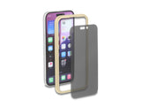 Delock Schutzfolie für iPhone 17 mit Sichtschutz aus gehärtetem Glas Anti Spy 4 Wege Blickschutz mit Installationshilfe