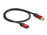 Delock USB 5 Gbps Kabel Typ-A Stecker zu USB 5 Gbps Typ Micro-B Stecker 1 m Premium