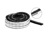 Delock Bürstenstreifen selbstklebend 15 mm - Länge 5 m schwarz