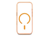 Delock Schutzhülle für iPhone 17 Pro kompatibel mit MagSafe transparent-orange